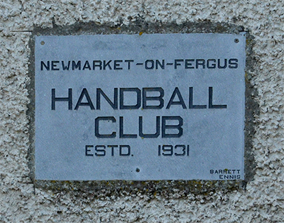 handball plaque